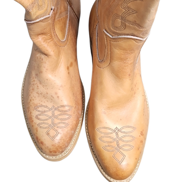 Lehigh Safety Western Boots Leather Not Worn Size 10 EE Mens Tan main image 4